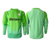Camisa de Futebol Aston Villa Goleiro Equipamento Secundário 2025-26 Manga Comprida
